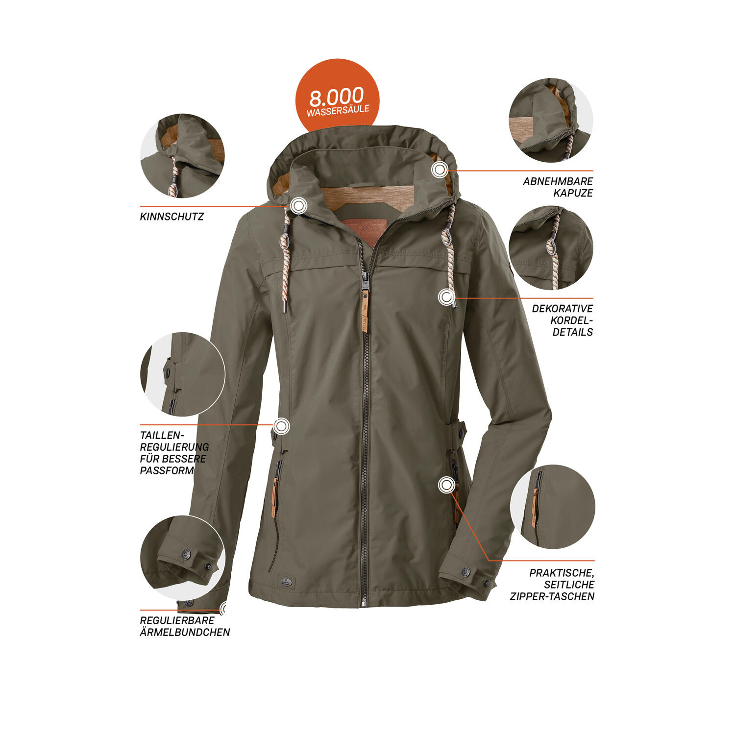 Damen Casualjacke Jamil 7/7