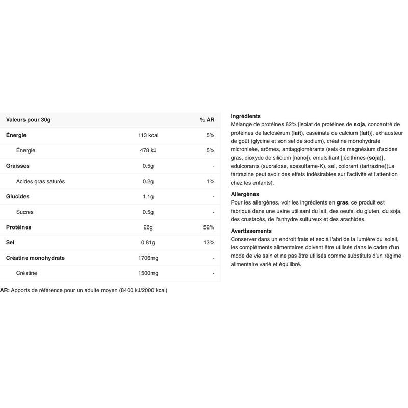 Protéine multi-sources - Protein Power - Vanille