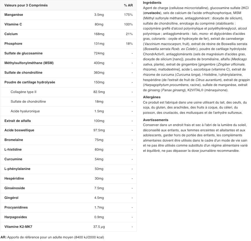 Complexe articulaire - Arthro Forte 2/6