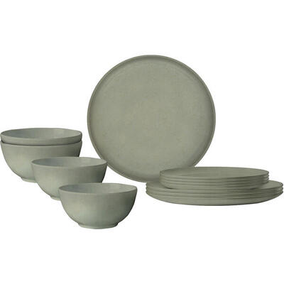 Camping servies set midday rpet tierra bord schaal 12 stuks