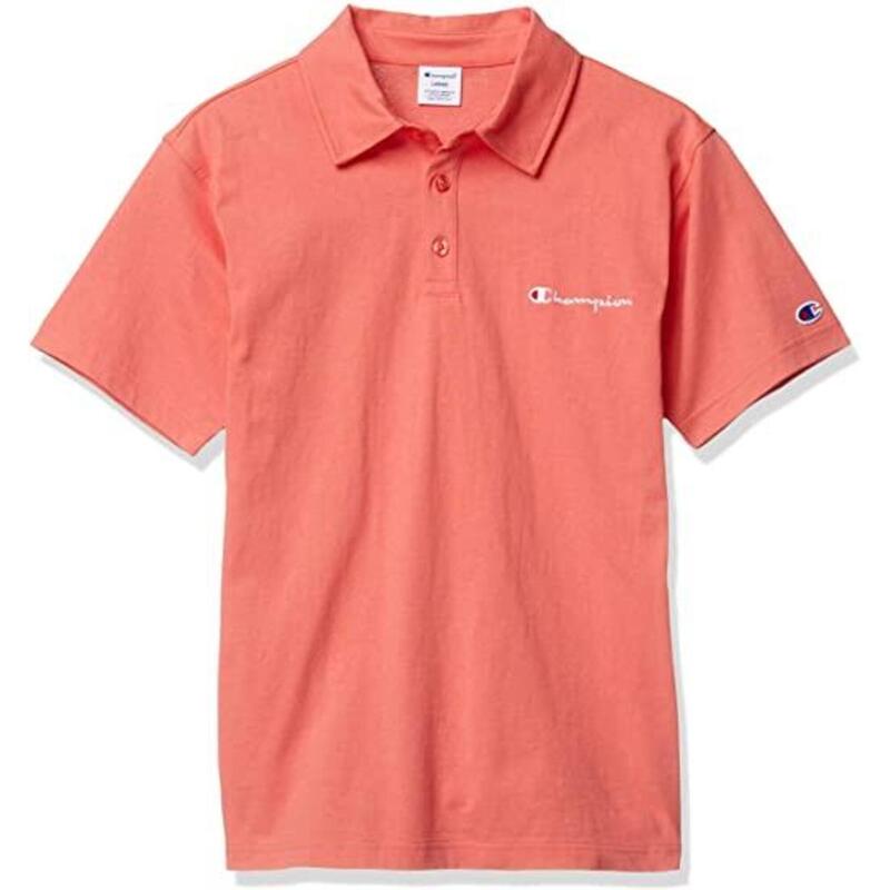 Men's Script Logo Polo Shirt C3-P306