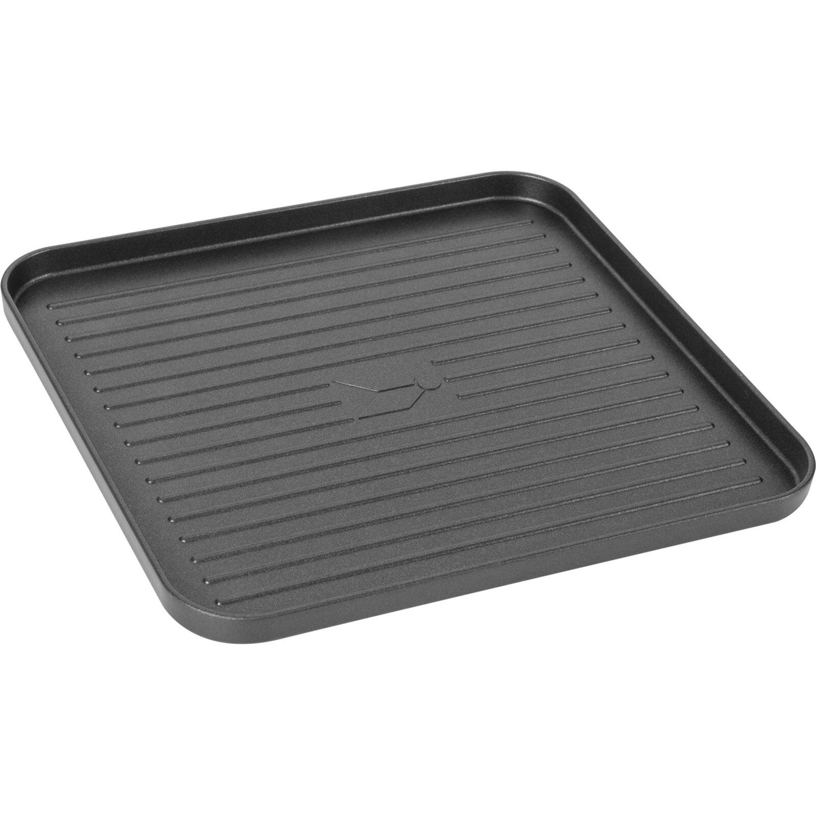 Brunner - Plaque De Cuisson Devil Plancha Ribbed Striée Camping Grill Outdoor Accessories - Barbecue - Noir - Taille Unique - Decathlon