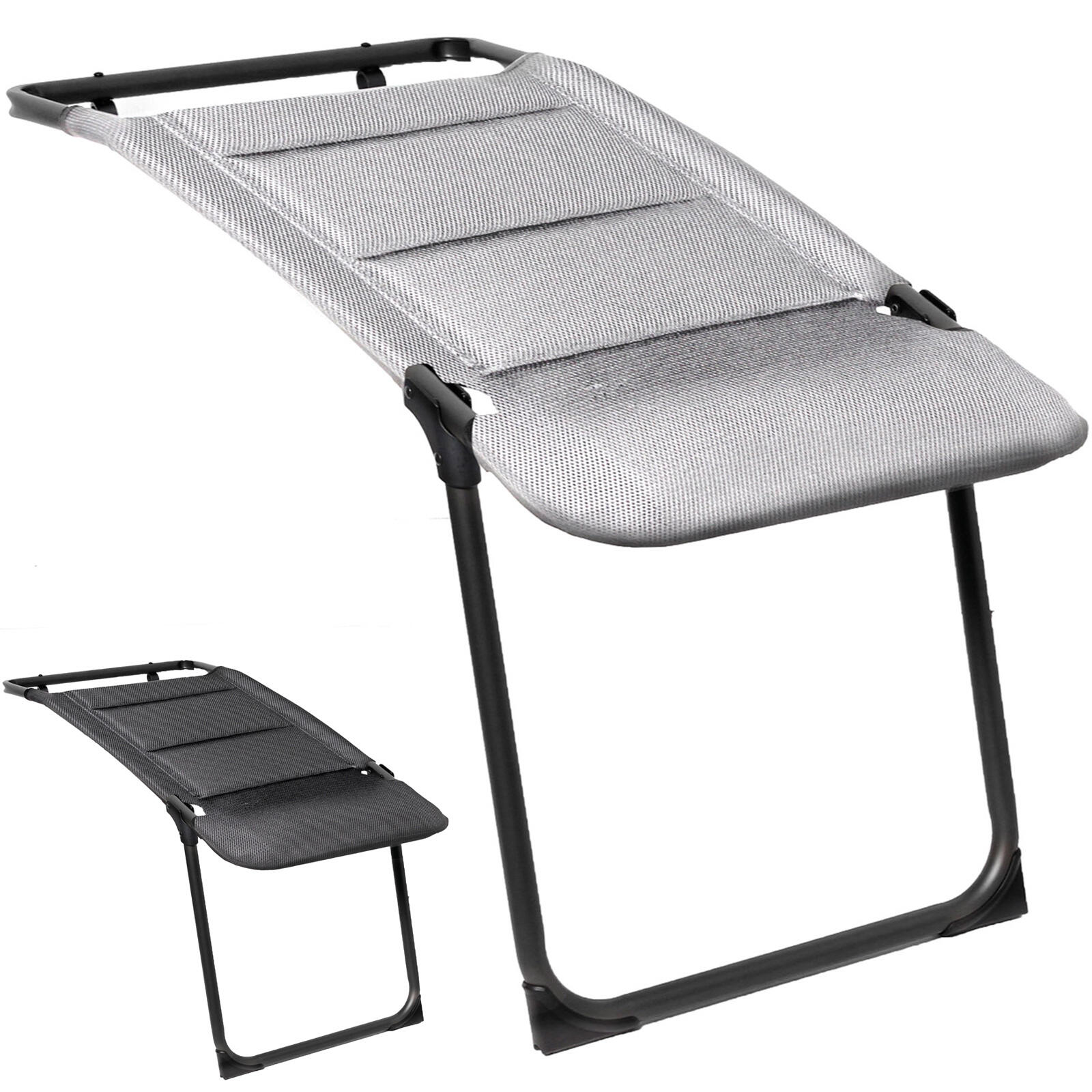 Brunner reposapiés aravel 3d universal para camping negro 5/5
