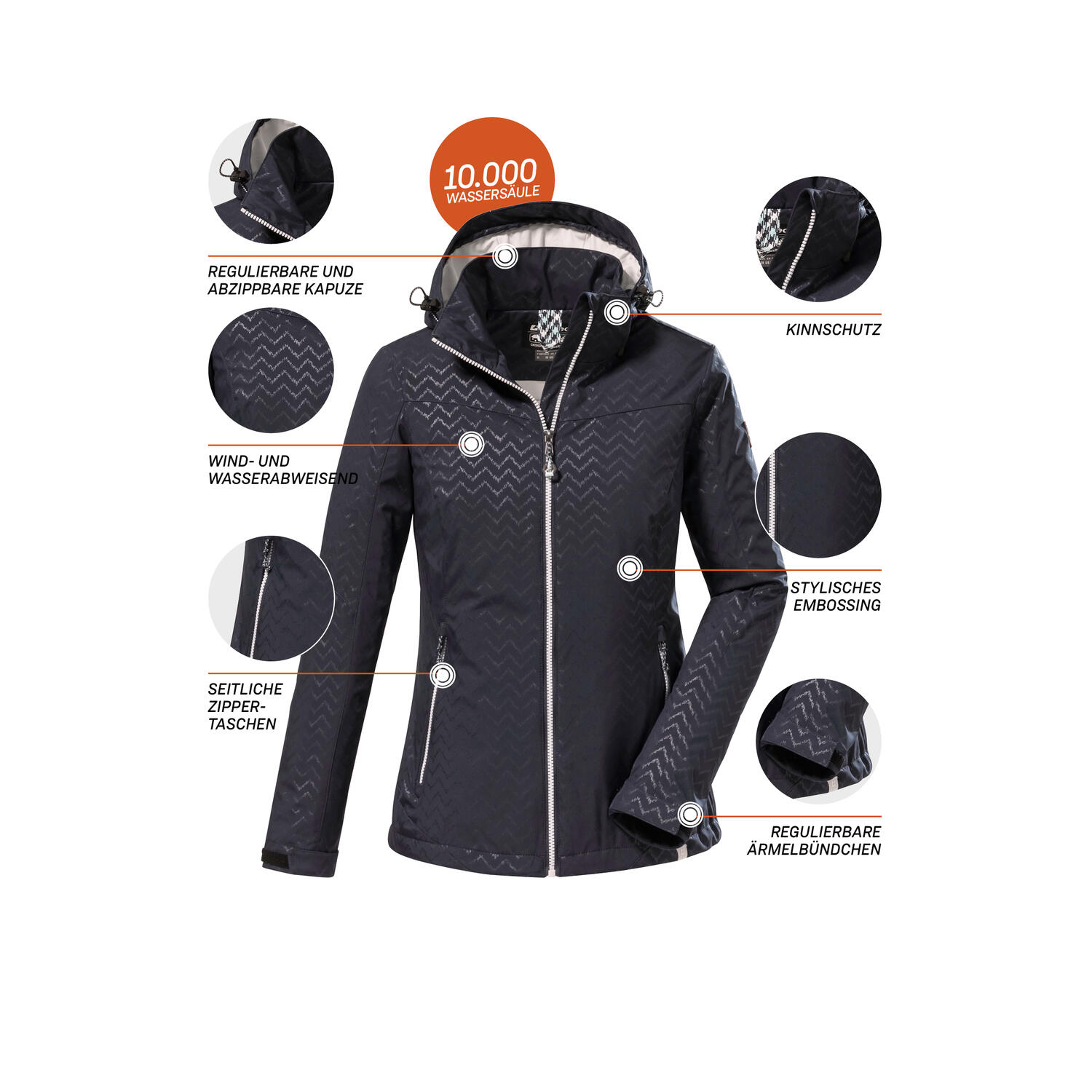 Damen Softshelljacke KOS 176 5/7