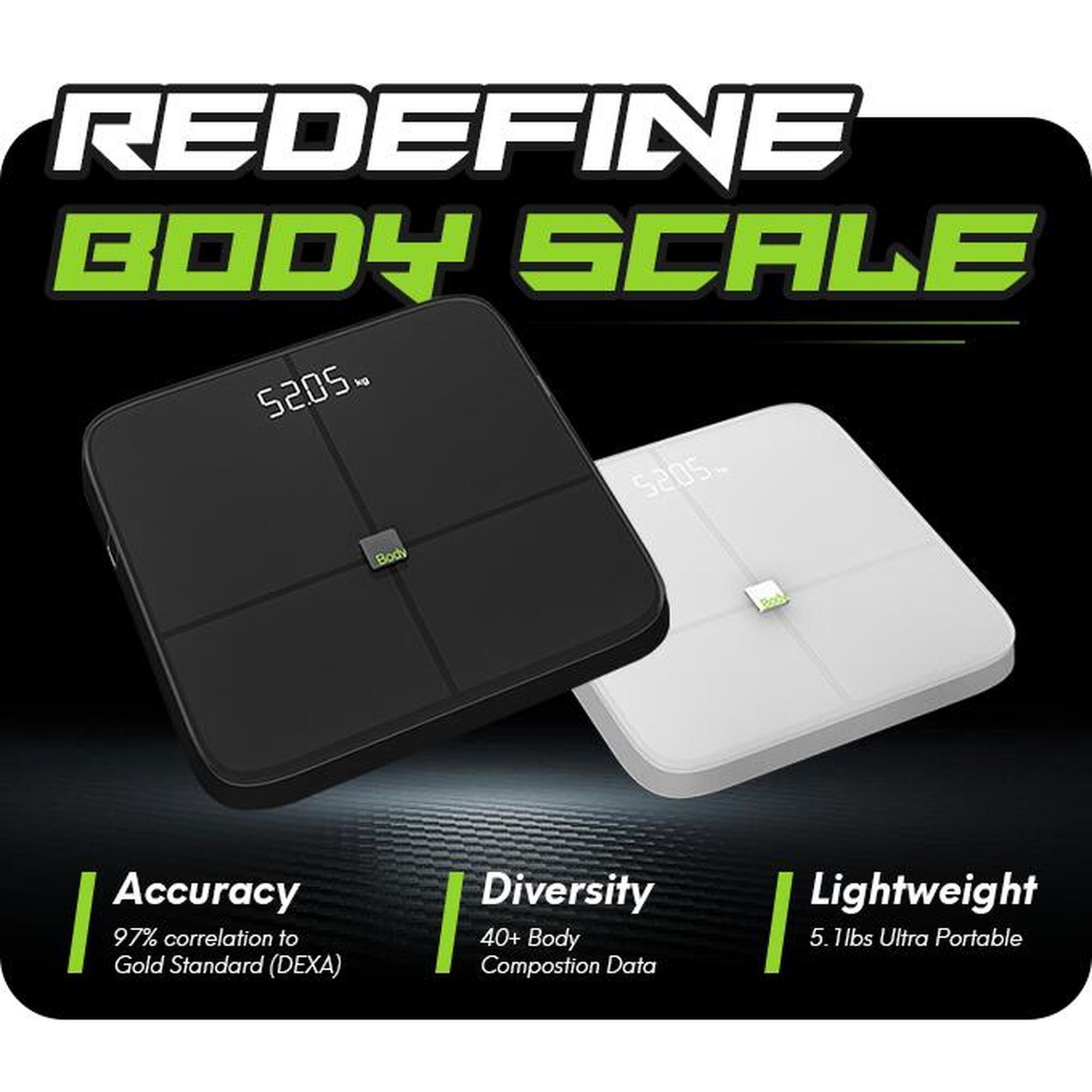 BodyPedia Smart Body Composition Scale - Black