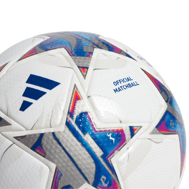 Piłka nożna adidas UCL Pro biało-niebieska IA0953 ROZMIAR 5
