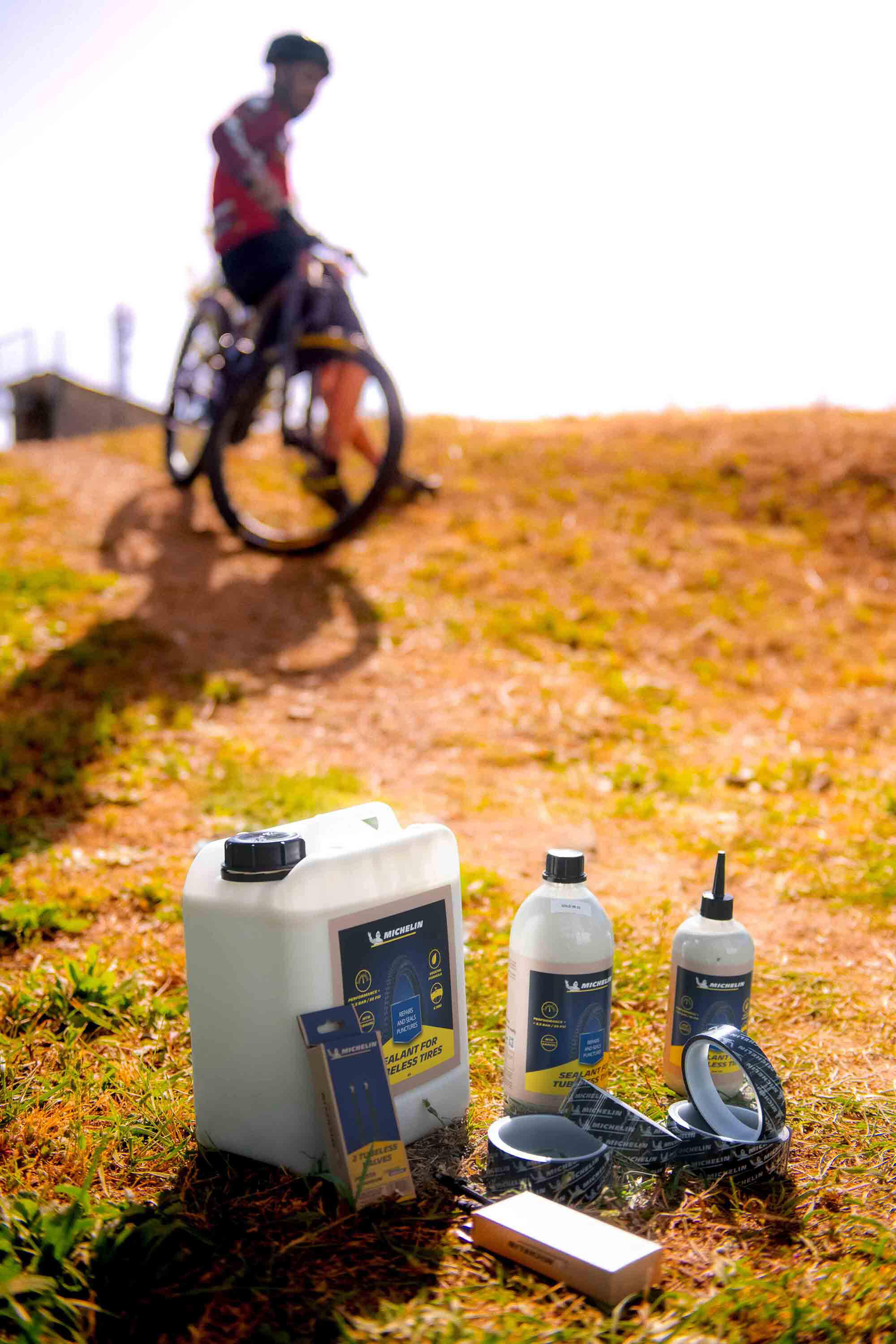 Préventif crevaison Tubeless Ready 1L MICHELIN Vélo gravel, de montagne,de route 5/6