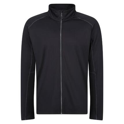 Midlayer Durchgehender Reißverschluss für Herren Schwarz