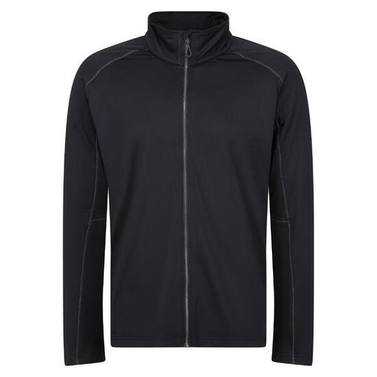 Midlayer Durchgehender Reißverschluss für Herren Schwarz