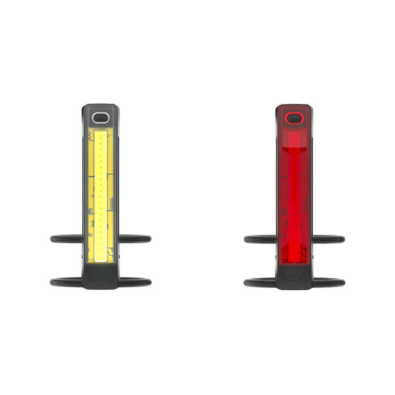 Lampe de vélo KNOG Plus Twinpack - NOIR