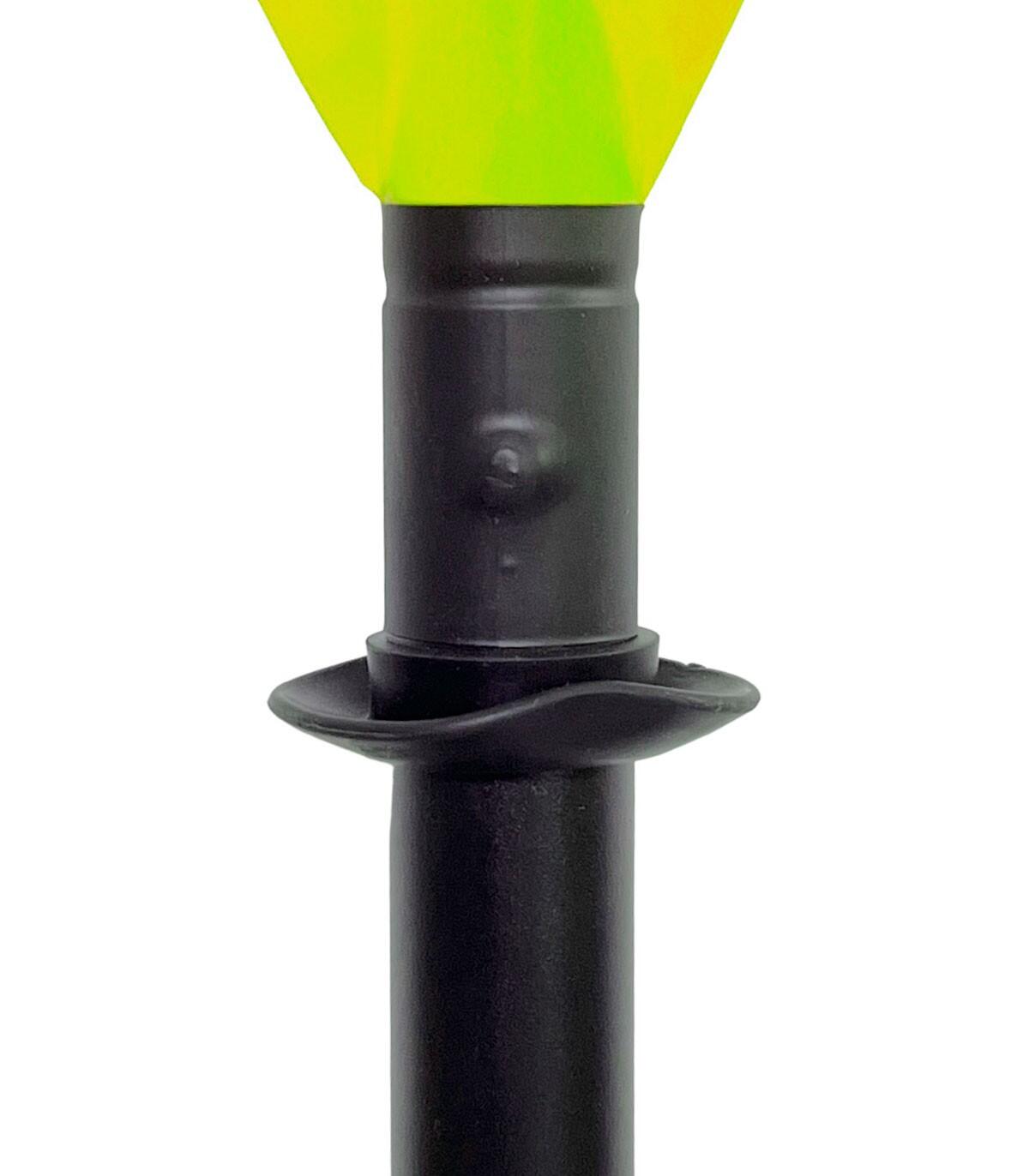 PAGAIA DE CAIAQUE DESMONTÁVEL de alumínio 2 partes amarelo 4/5