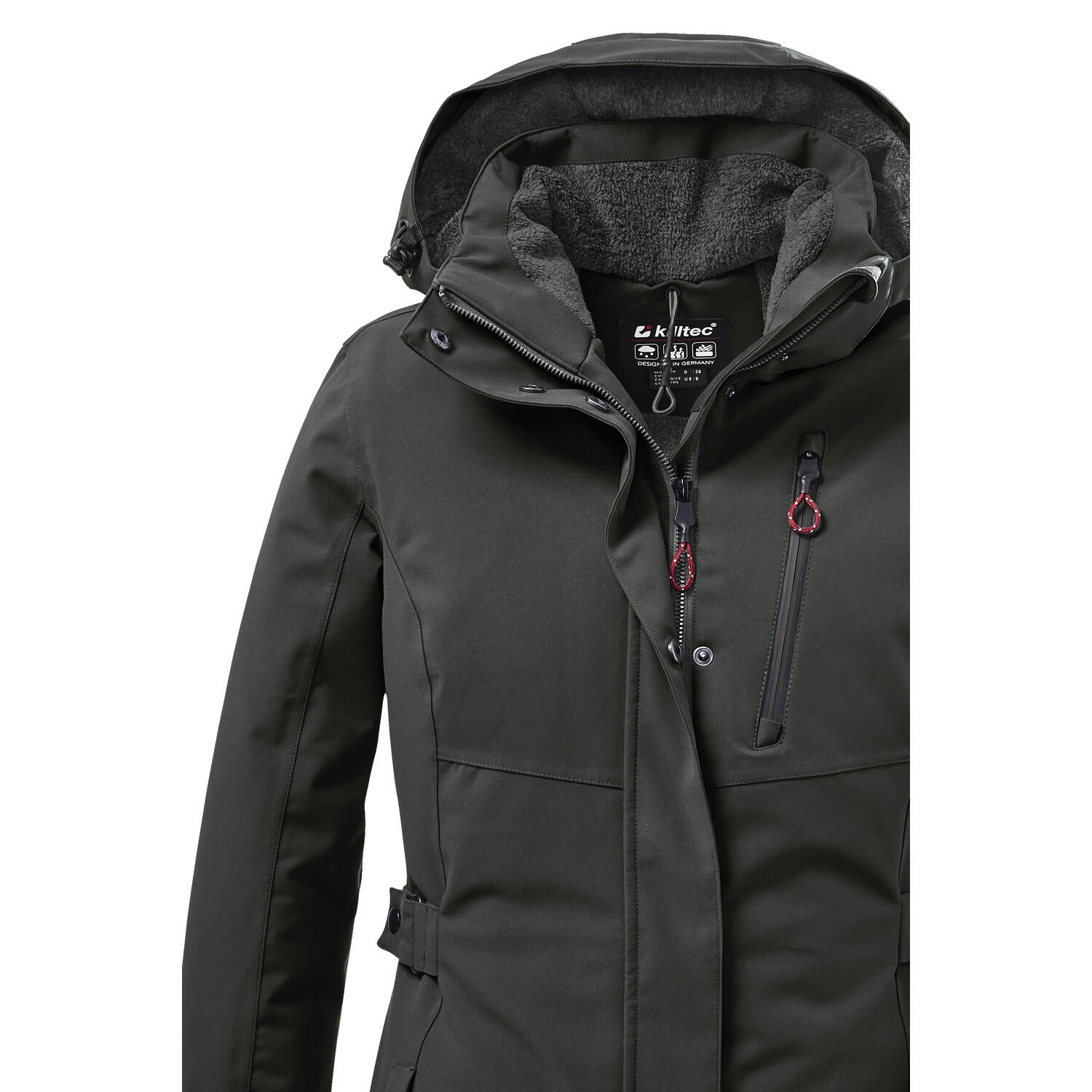 Killtec KOW 165 Parka - Damen - Dunkel-Olive 3/5