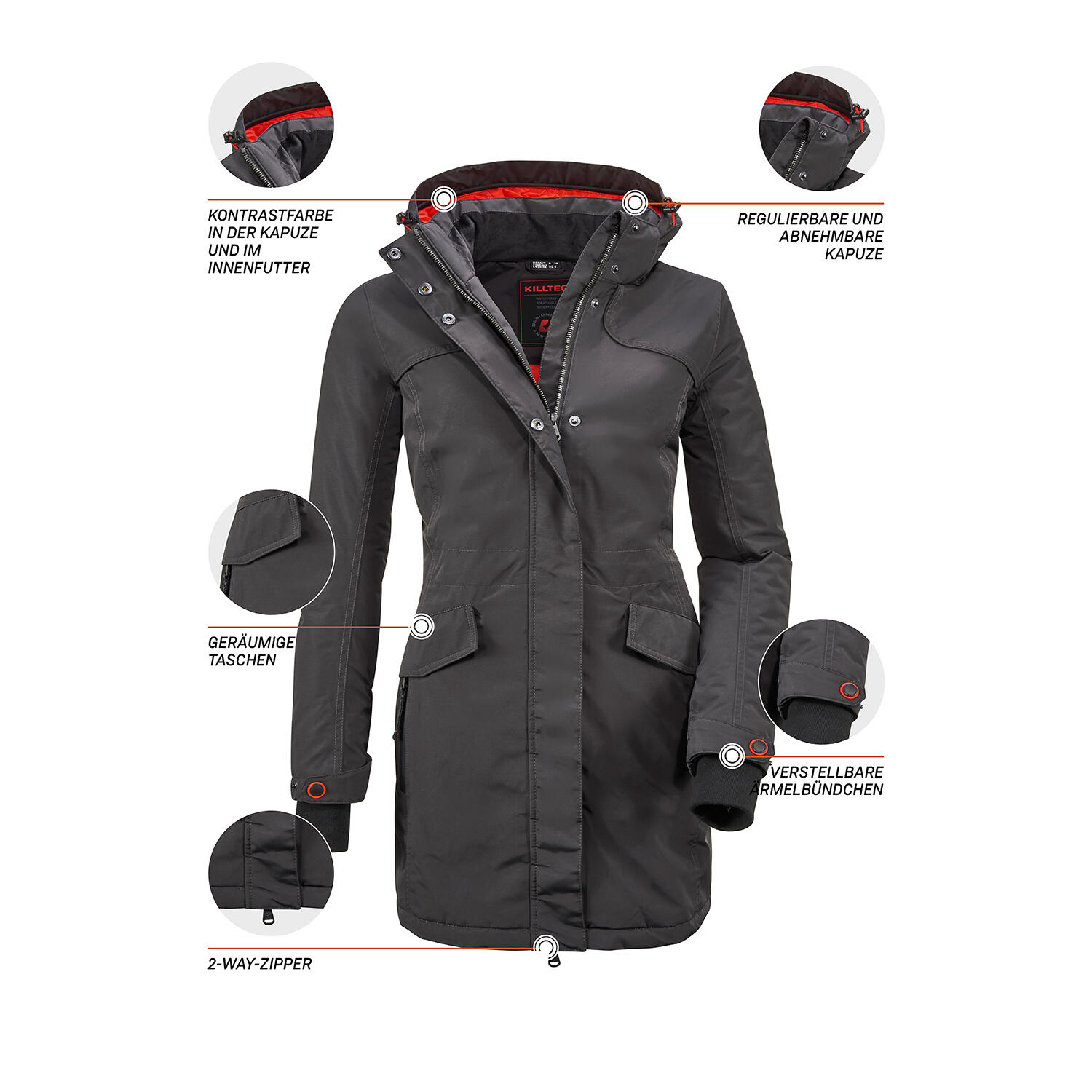 Damen Parka Grindavik 4/7
