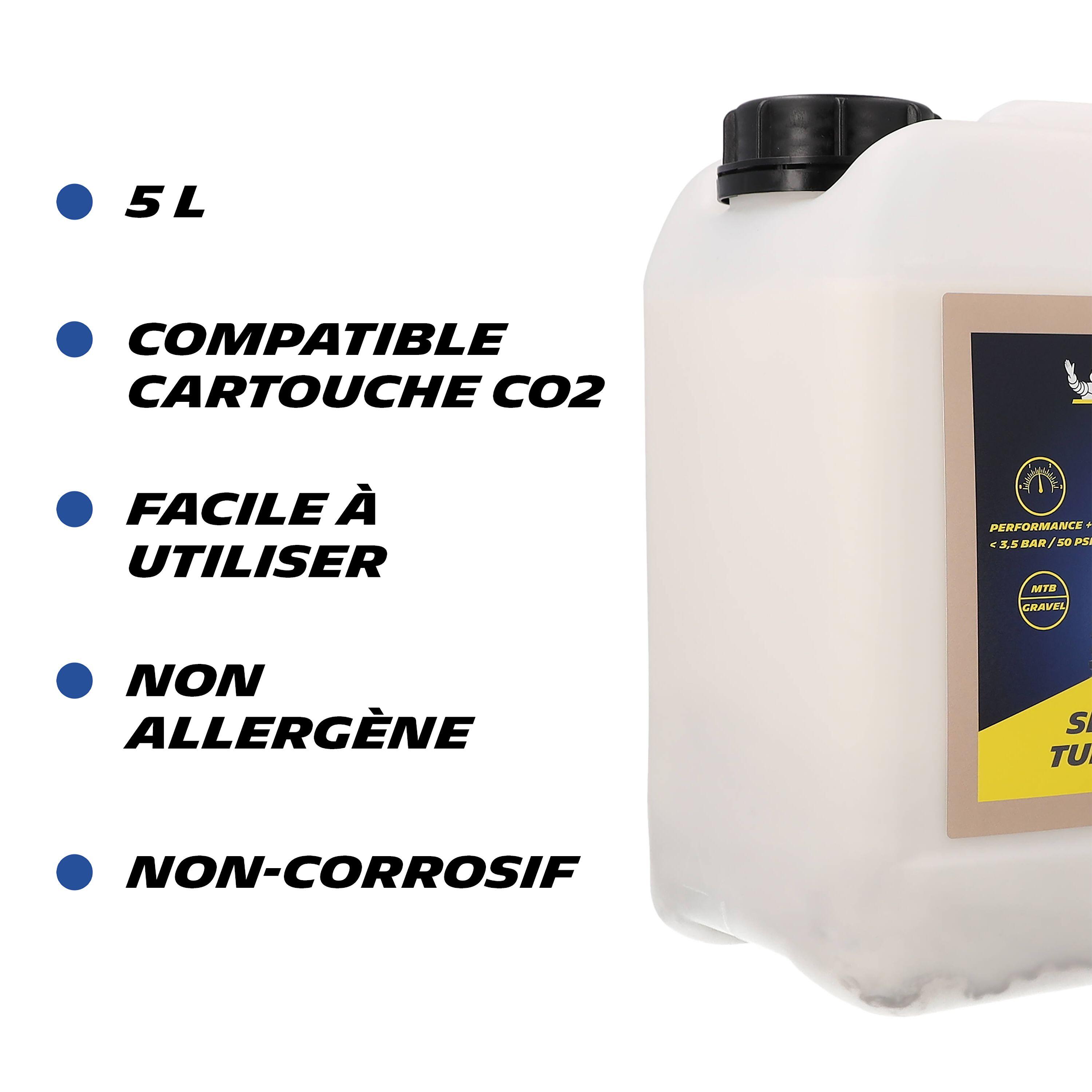 Préventif crevaison Tubeless Ready 5L MICHELIN Vélo gravel, VTT. 4/6