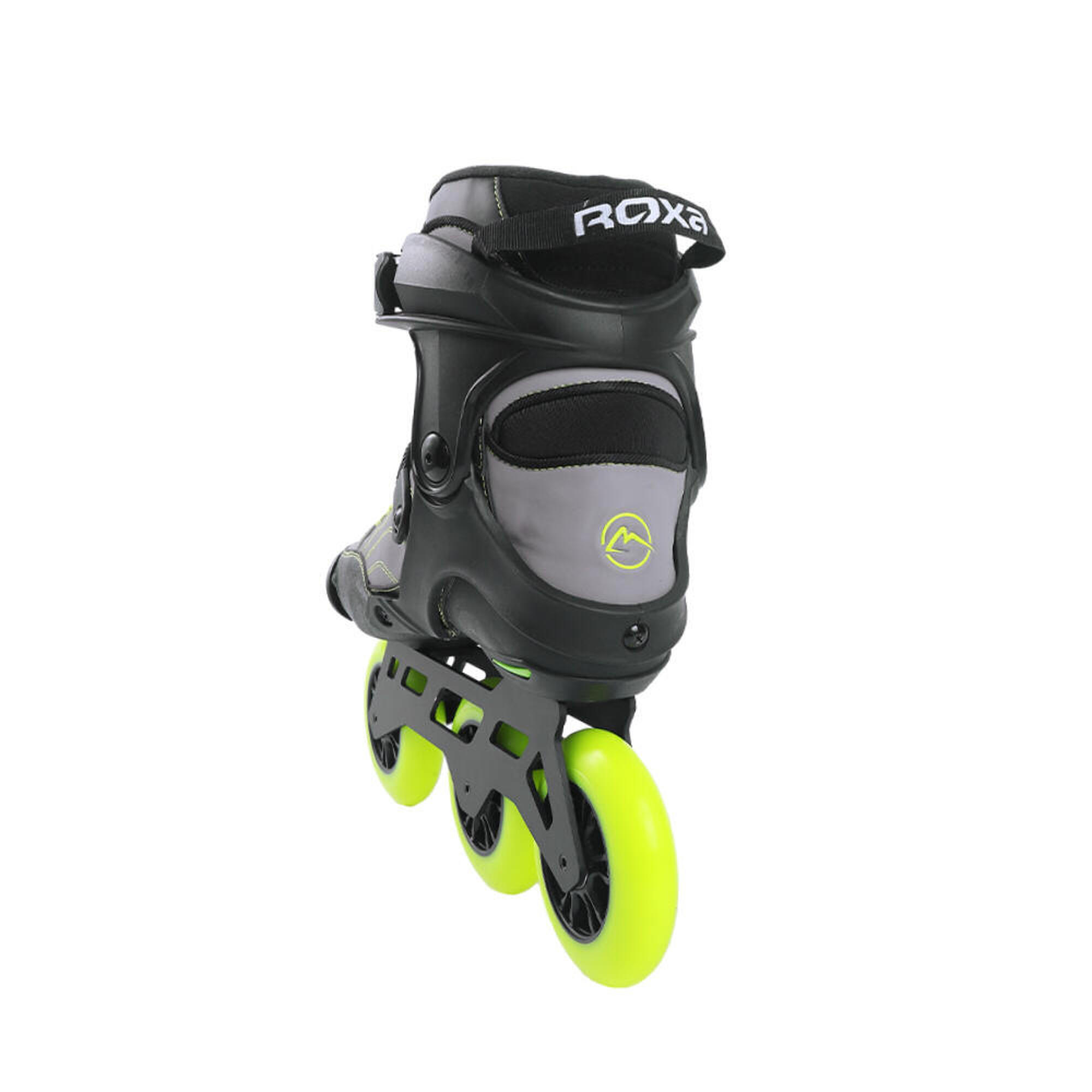 Patins en ligne adulte X-MAZE Gris/Fluo