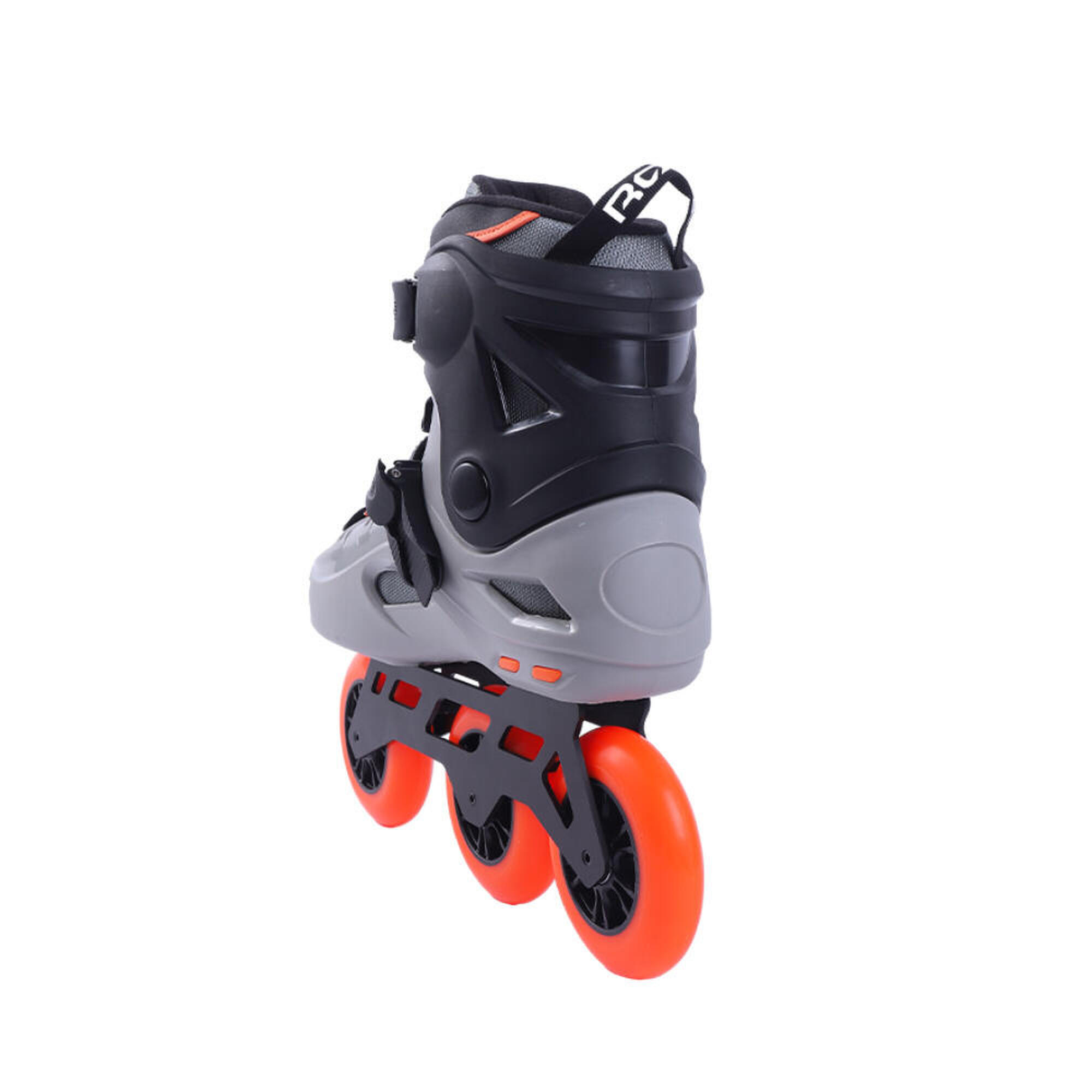 Pattini in linea adulto Freeskate X-TILT Grigio/Arancio