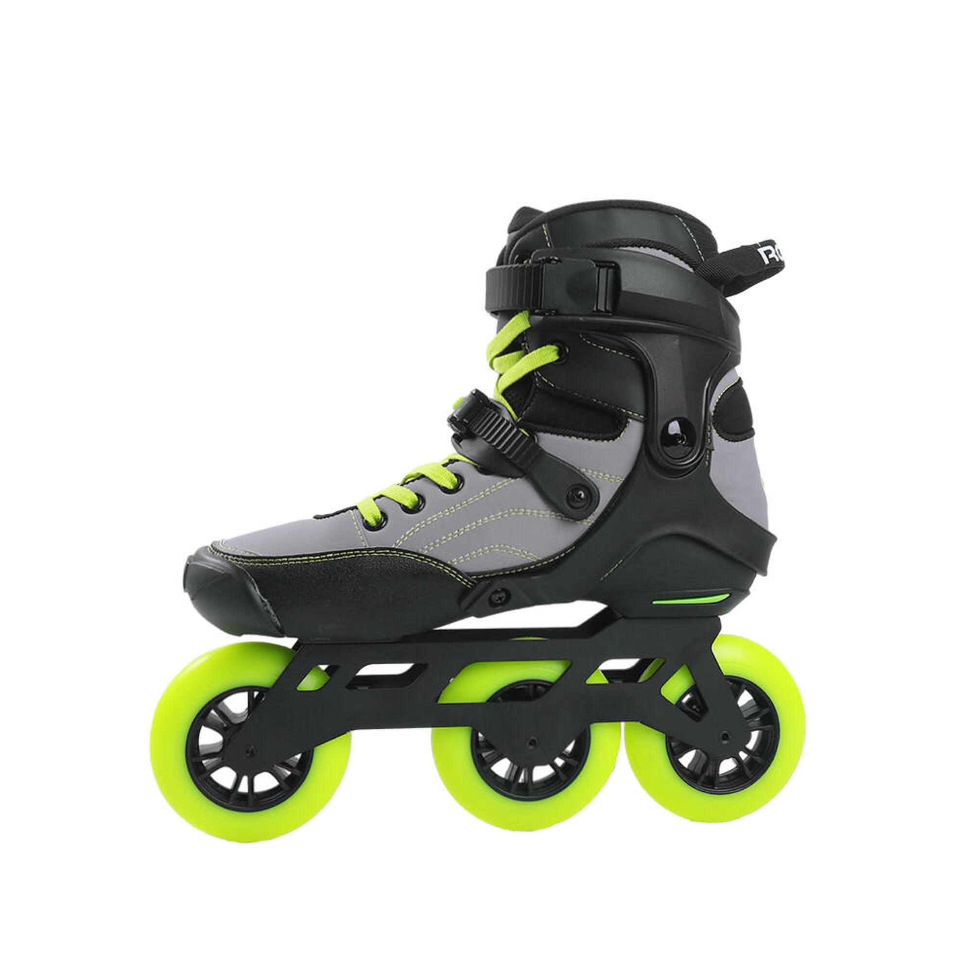 Patins en ligne adulte X-MAZE Gris/Fluo