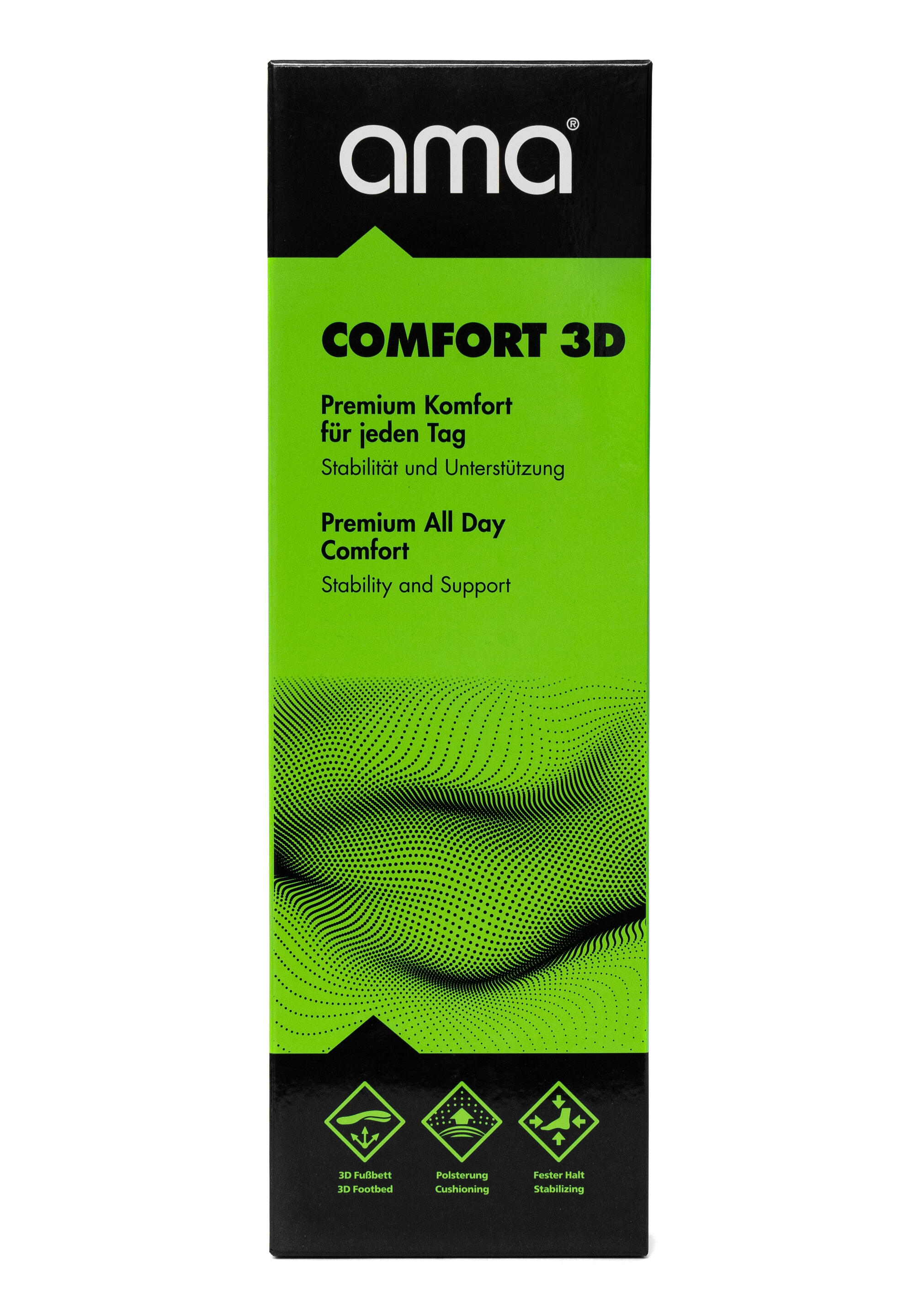 Einlegesohle AMA Comfort 3D Fußbett mehrfarbig polsternd ergonomisch 5/5