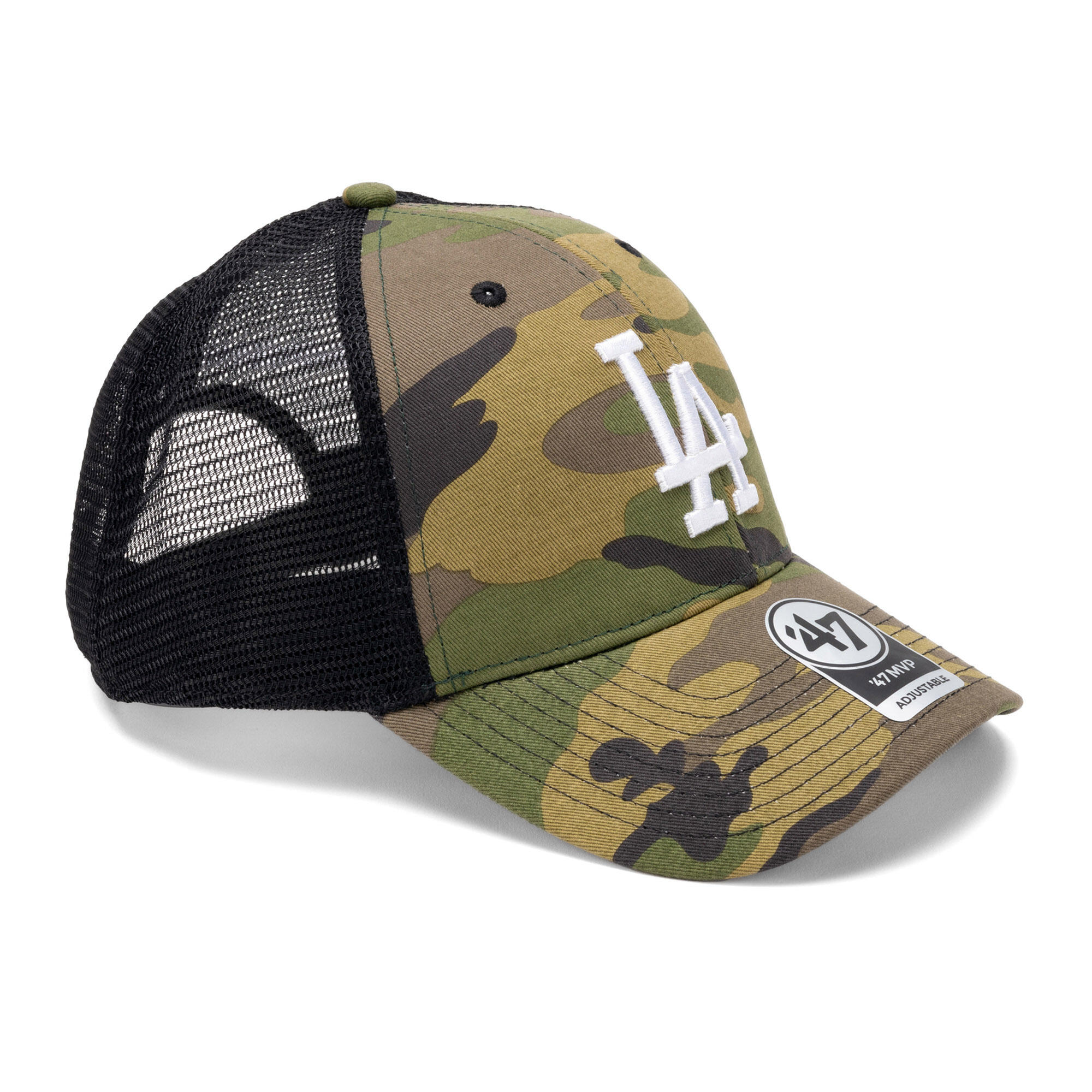 47 Brand MLB Los Angeles Dodgers Camo Branson MVP Baseballkappe 3/3