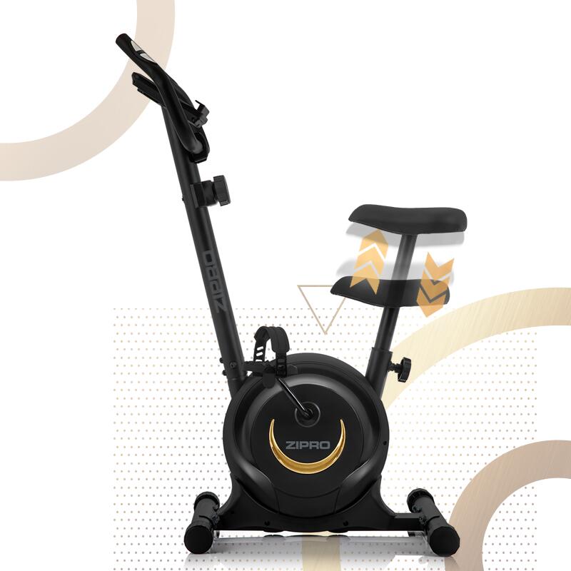 Hometrainer Zipro One S Gold magnetische 8 weerstandsniveaus fitness en cardio