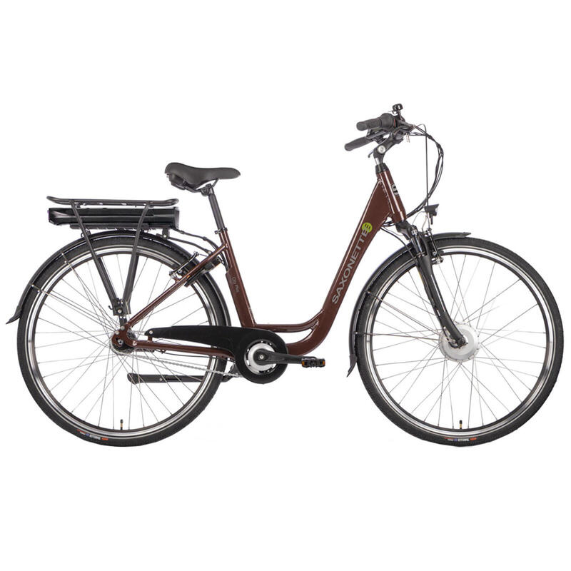 Elektrisches Damenfahrrad City Plus, 45 cm, Nxs 7, rot