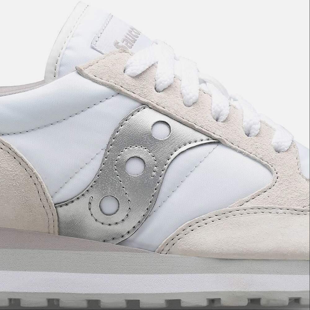 baskets JAZZ TRIPLE FEMME BLANC 4/6