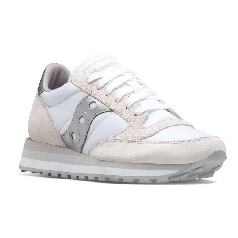 baskets JAZZ TRIPLE FEMME BLANC
