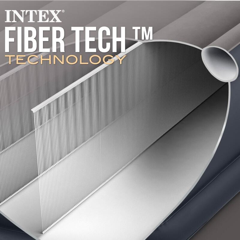 Colchón hinchable INTEX Dura-Beam Plus Deluxe Pillow