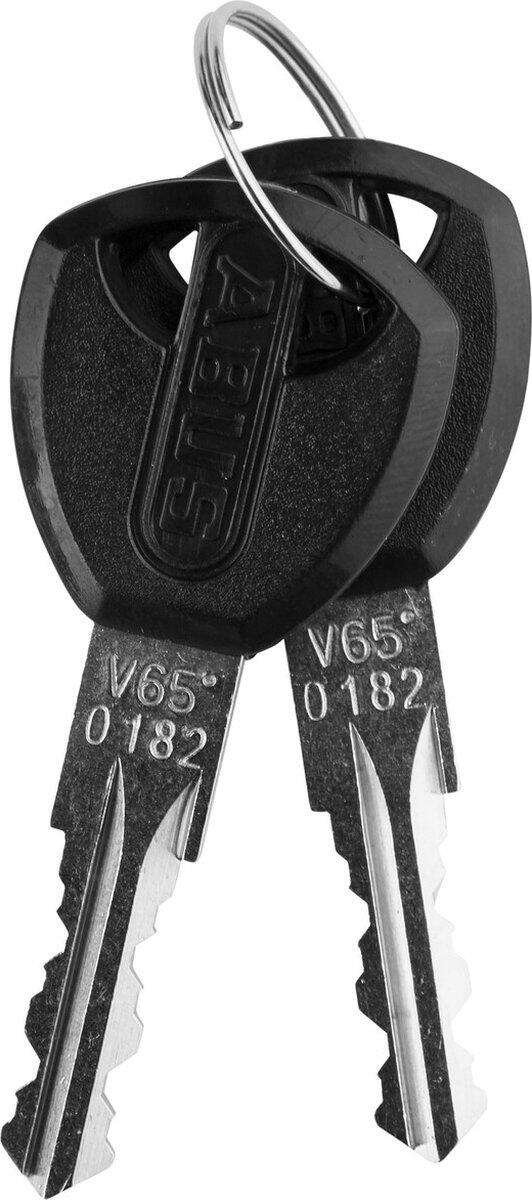 Abus Kettenschloss 1500/110 web Stahl, L=1.100mm, Ø=4mm, schwarz 3/7