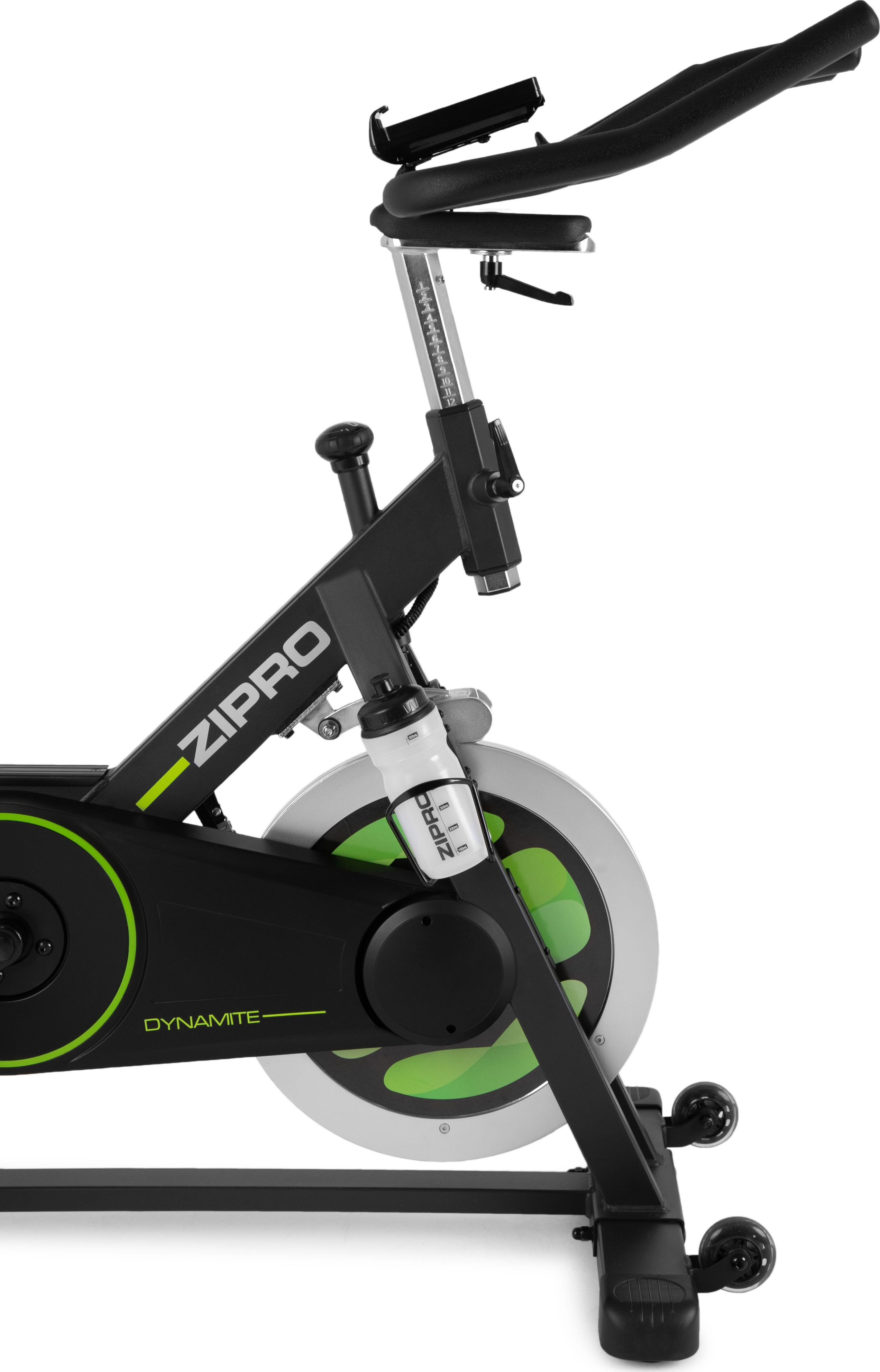 Refurbished -Indoor Cycling Bike Dynamite mit iConsole+Kinomap- In gutem Zustand 4/8