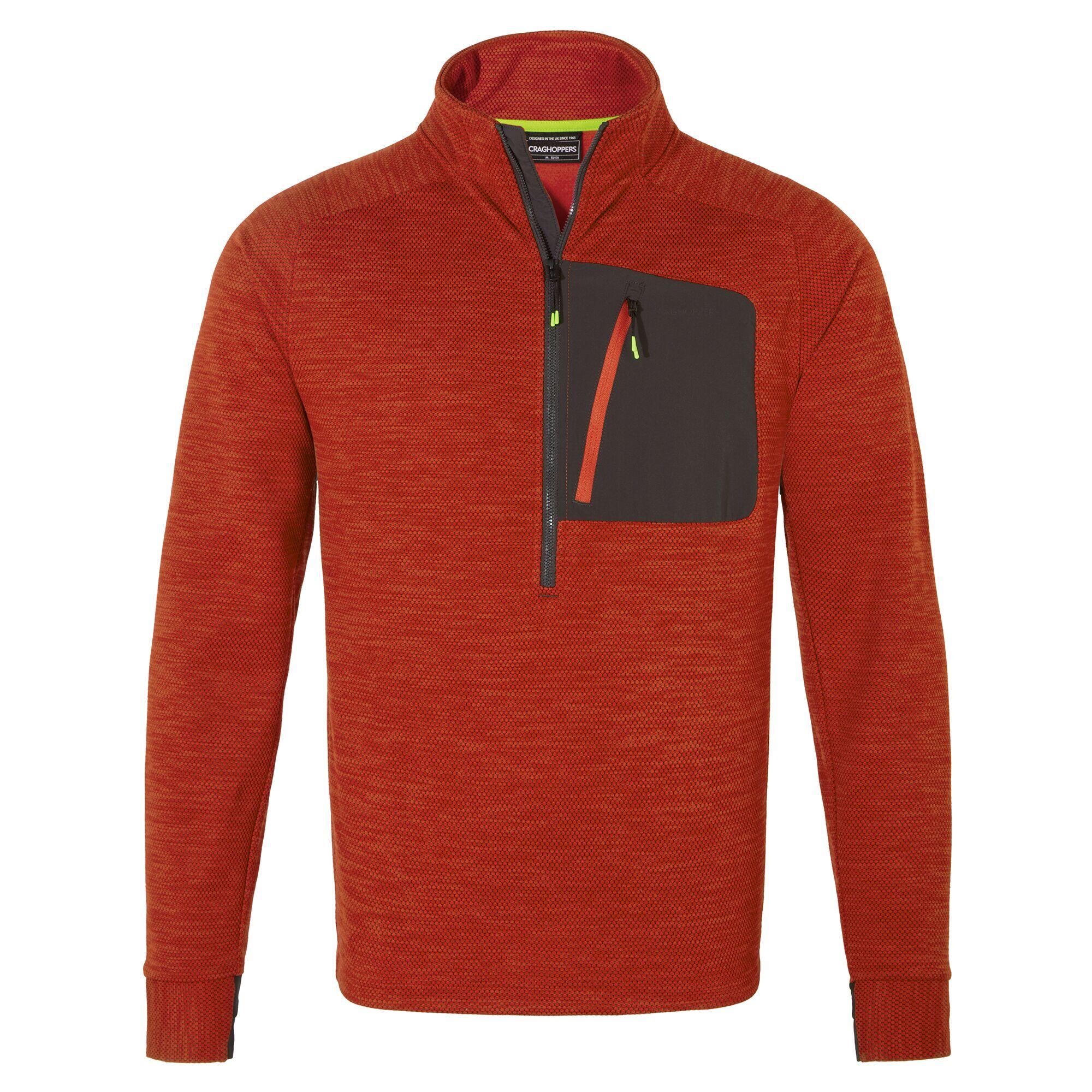 CRAGHOPPERS Men's Tarbert Half Zip Fleece