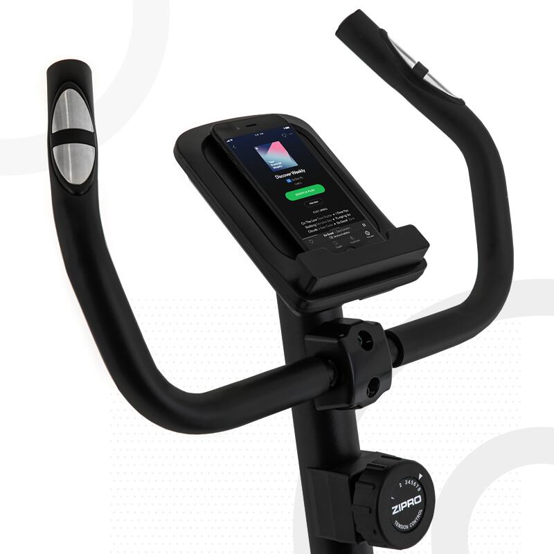 Hometrainer Zipro One S magnetische 8 weerstandsniveaus voor fitness en cardio