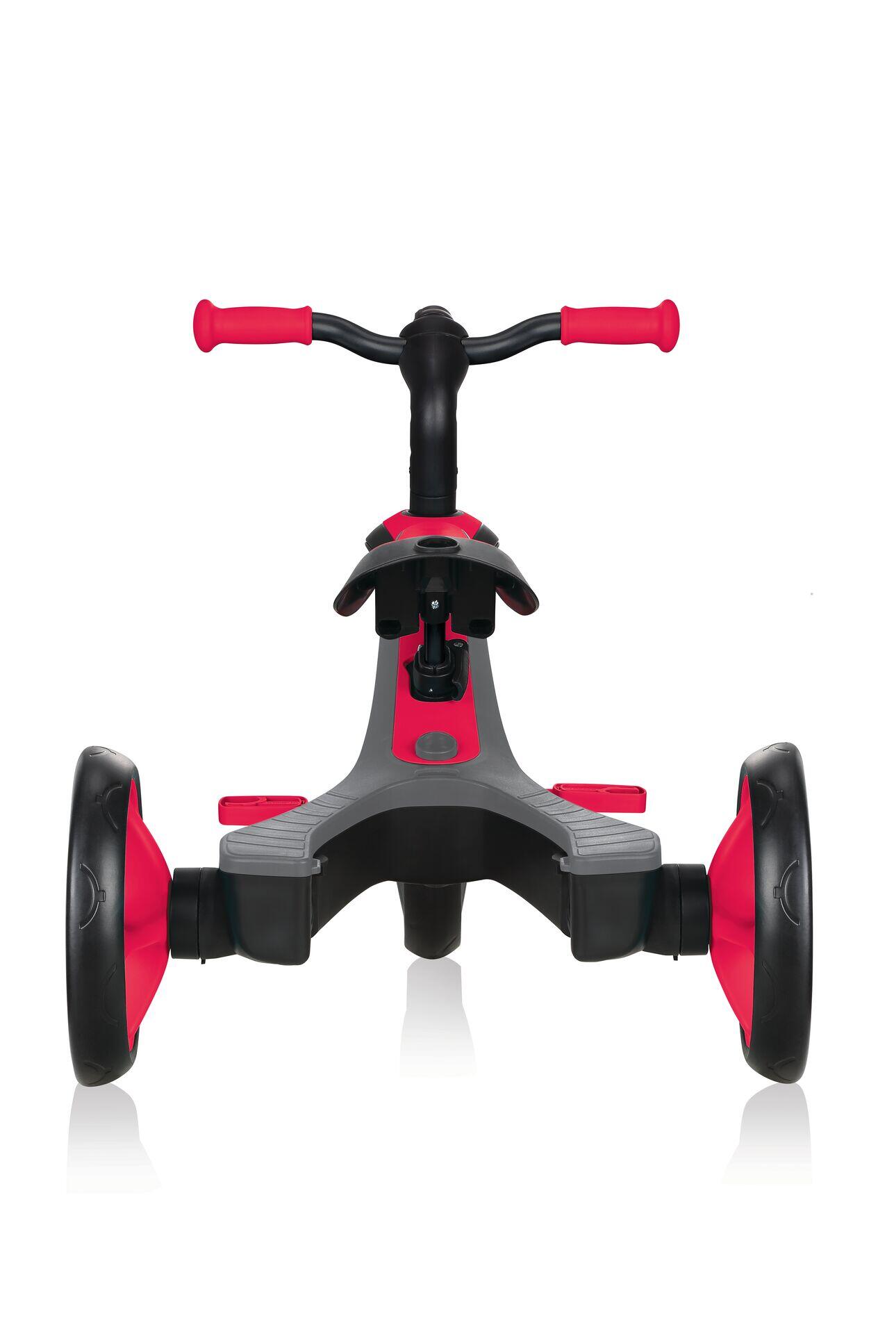 Tricycle évolutif pour bébé EXPLORER 2 en 1 - Rouge 6/7
