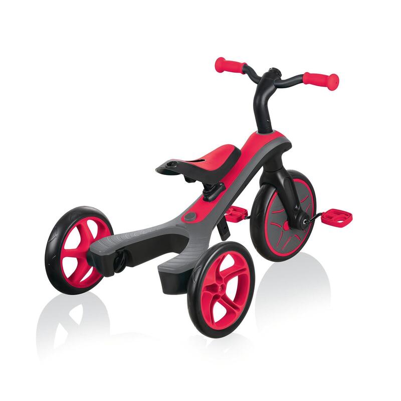 Scooter Laufrad / Dreirad  Explorer Trike 2 in 1  Rot