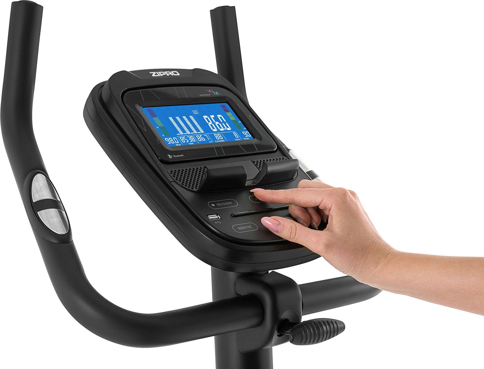 Refurbished -Flame WM elektromagnetisch Fitnessfahrrad - In gutem Zustand 7/8