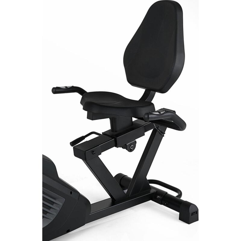 Ligfiets hometrainer Zipro Glow elektromagnetisch iConsole+ Kinomap cardio