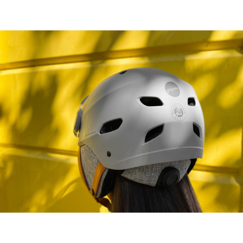 Casque H.30 Vision RG Gris avec Visière pour Vélo, YEEP.ME Decathlon