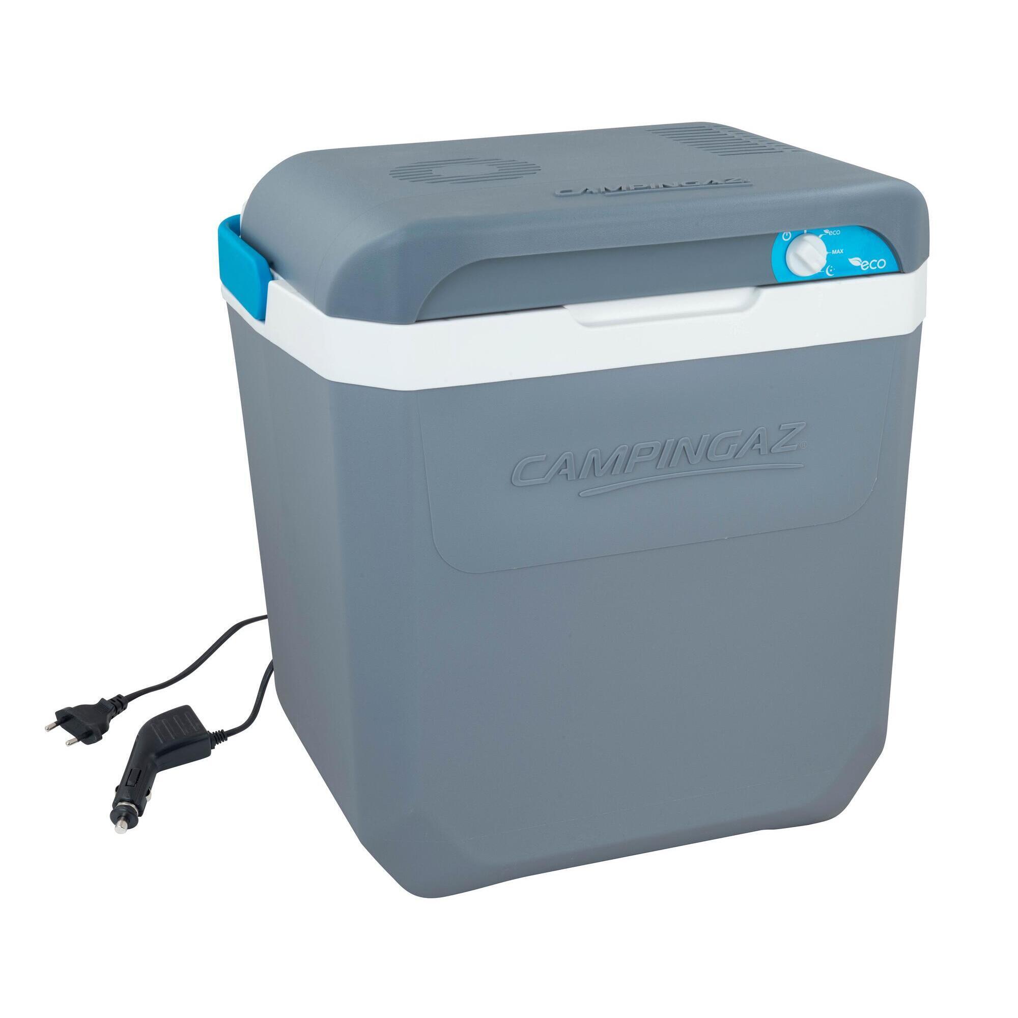 Campingaz - Glacière Thermoélectrique "powerbox Plus" 12v / 230v 28l Campingaz - Glacière - Gris|violet - 28 L - Decathlon