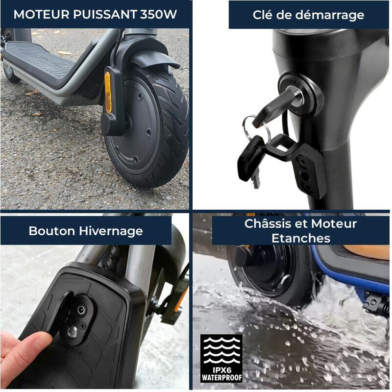 Trottinette électrique YEEP.ME 85a start - 8.5'' 350W 20km - Garantie 5 ans