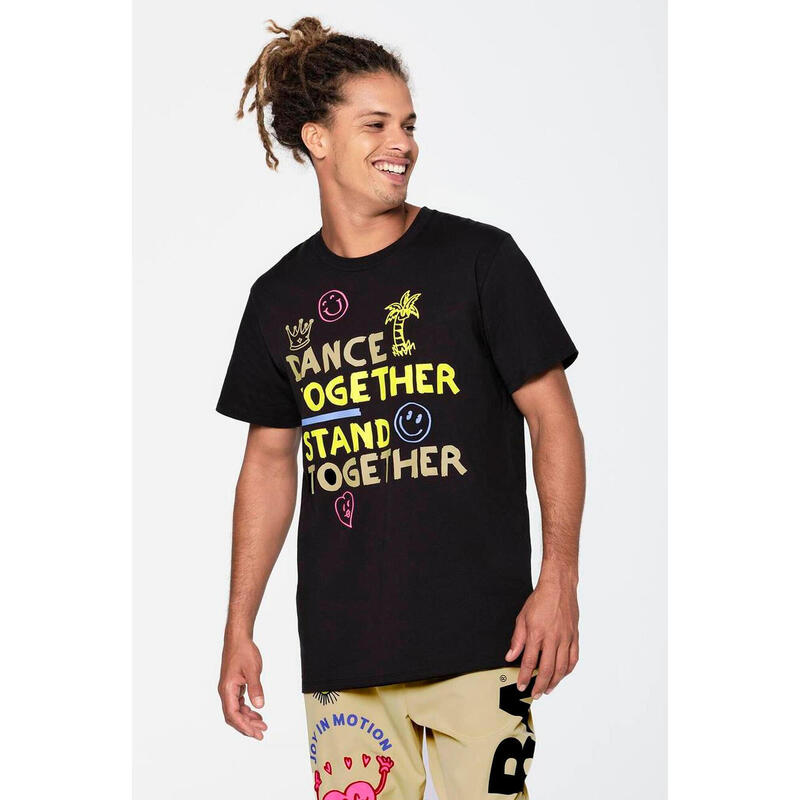 T-shirt sportowy unisex Zumba Dance Together