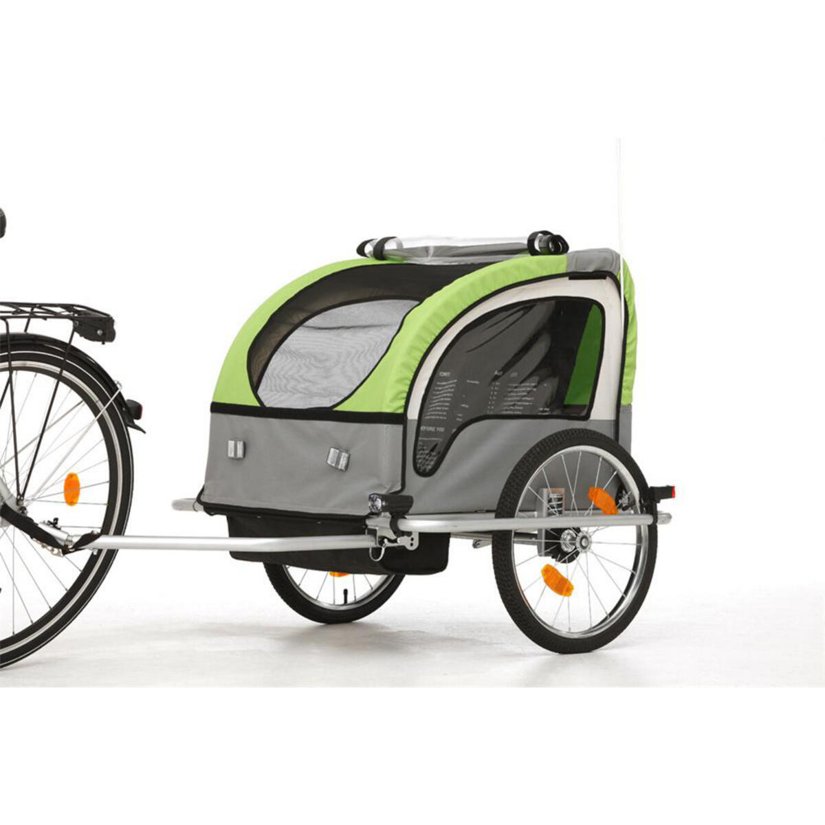 FISCHER Kinder-Fahrradanhänger Komfort 2/6