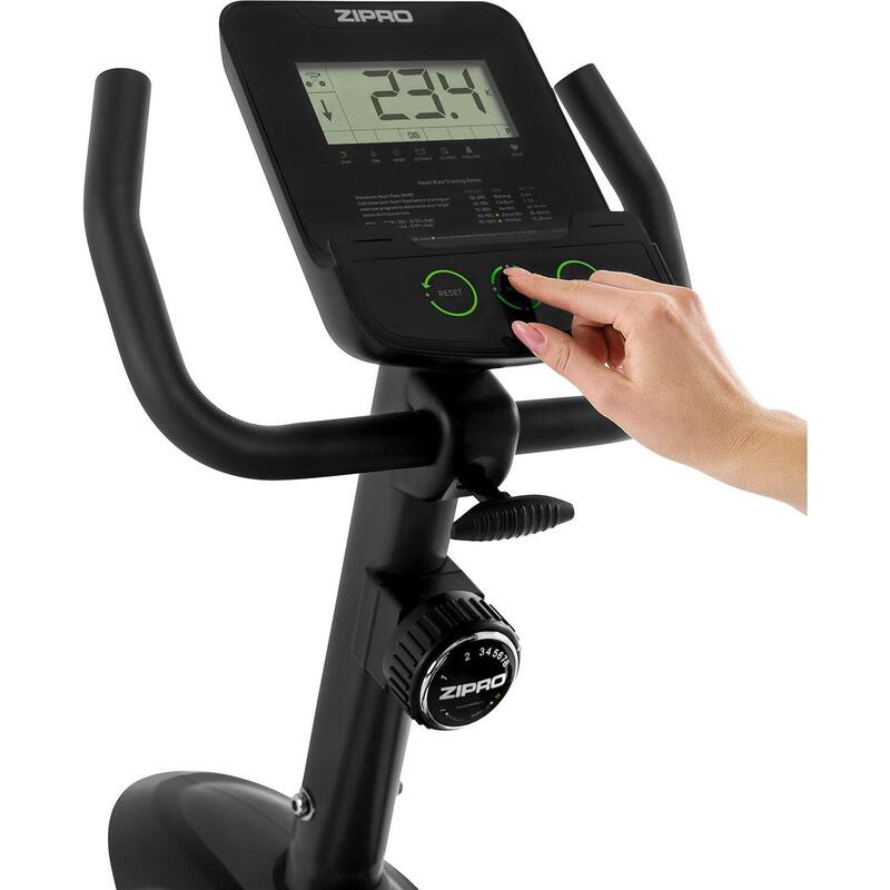 Ligfiets hometrainer Zipro Easy magnetische voor fitness en cardio