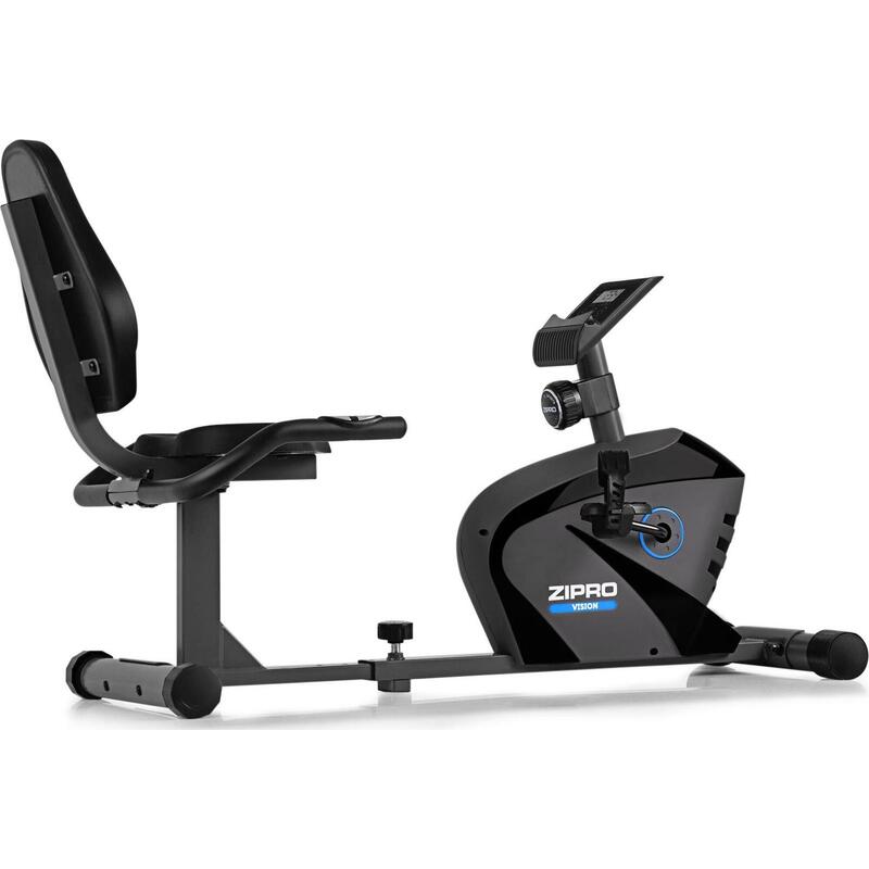 Vélo couché magnétique Zipro Vision pour fitness et cardio