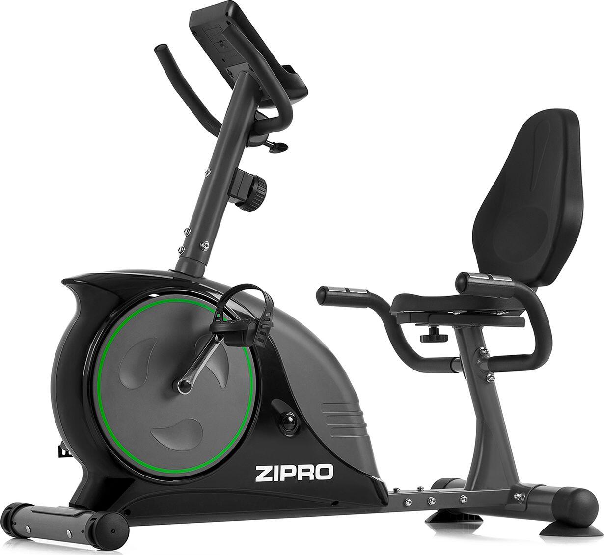 Ligfiets hometrainer Zipro Easy magnetische voor fitness en cardio 3/8