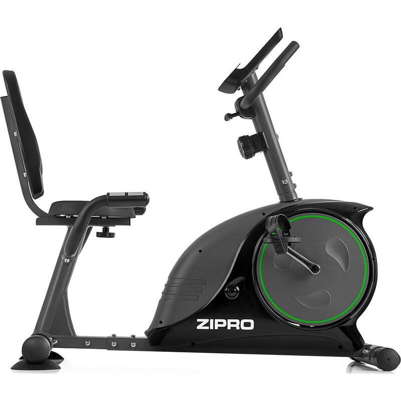 Bicicleta Estática magnética Zipro Easy reclinada 8 níveis de resistência