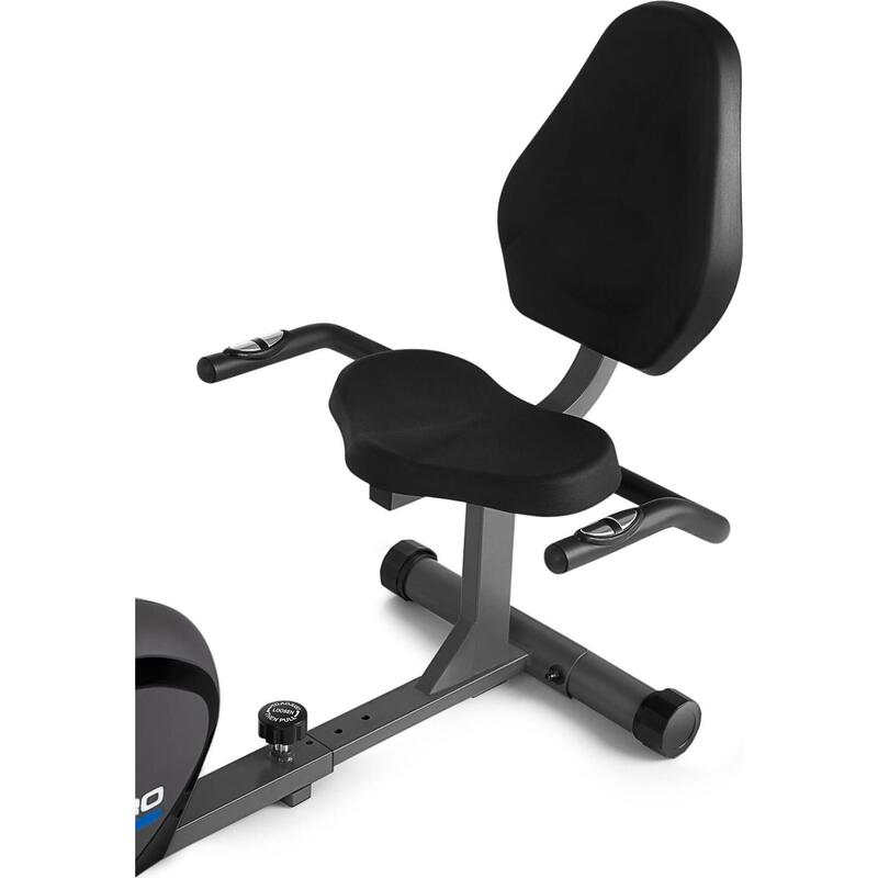 Cyclette magnetica Zipro Vision recumbent volano 7 kg display LCD