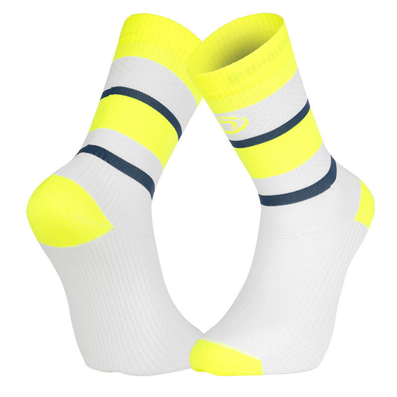 Chaussettes LIGHT RUN "IBIZA" Jaune/Bleu