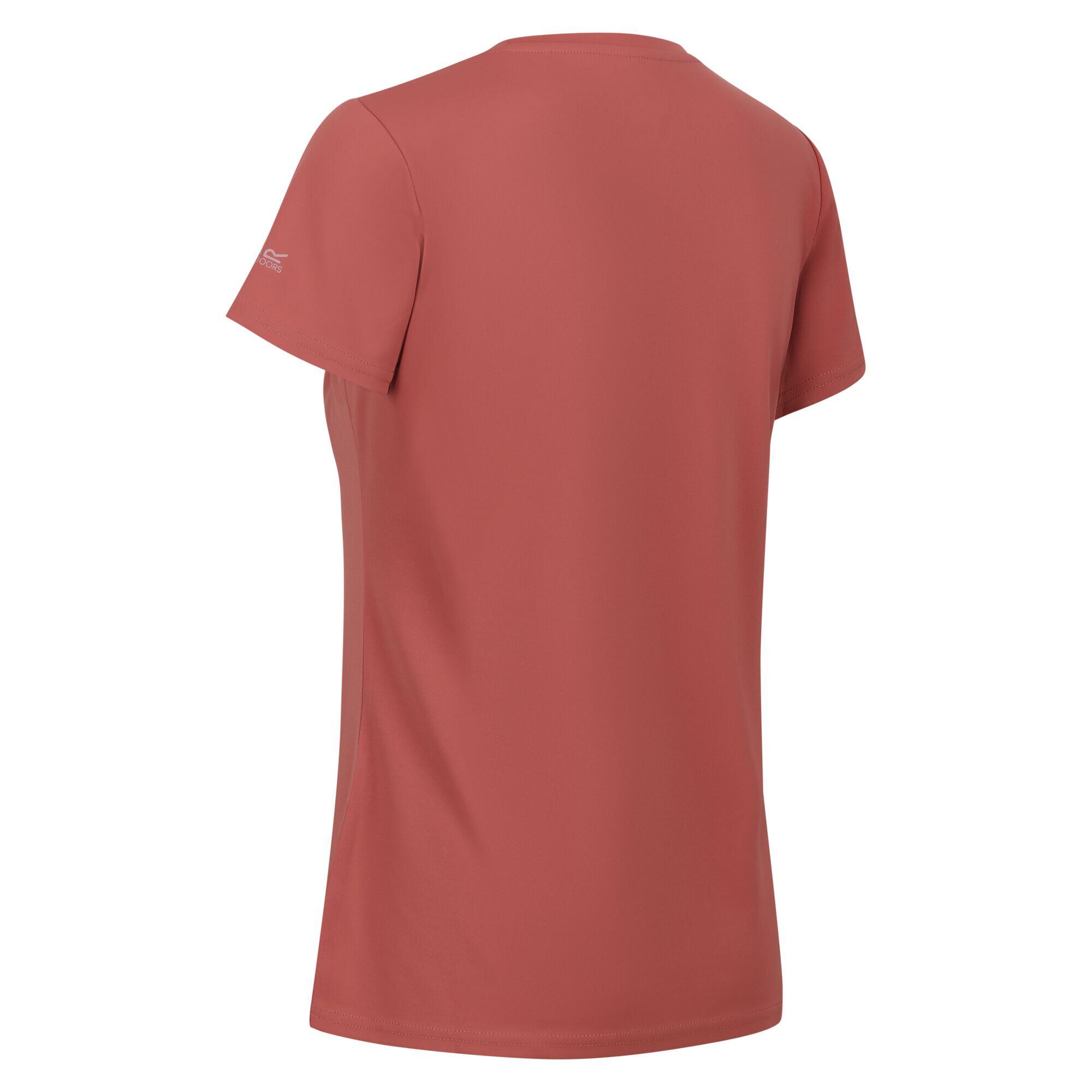 Womens/Ladies Fingal VII Keep Going TShirt (Terracotta) 4/5