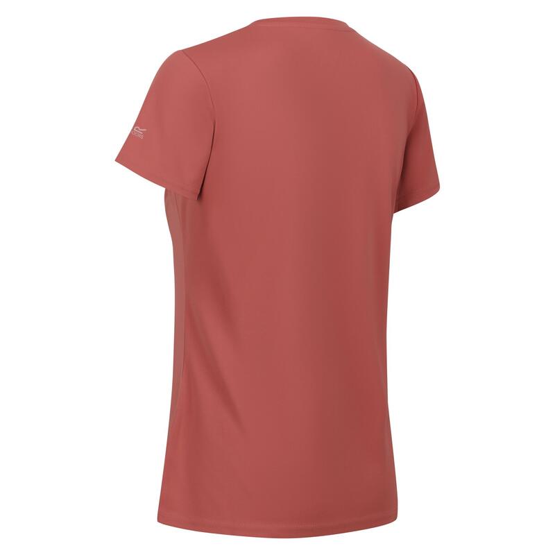 Dames Fingal VII Keep Going TShirt (Terracotta)