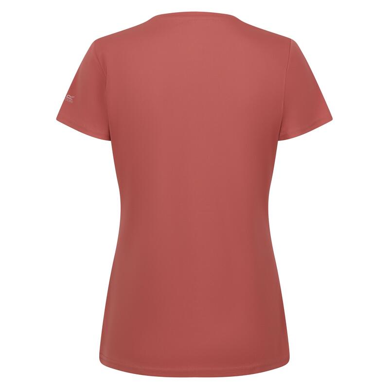 Dames Fingal VII Keep Going TShirt (Terracotta)